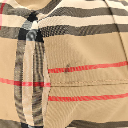 Burberry Econyl Icon Stripe Phoebe Drawcord Pouch Archive Beige 9 of 10