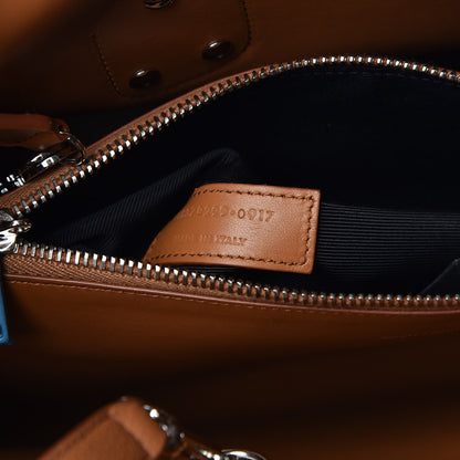 Saint Laurent Grained Calfskin Small Sac De Jour Saddle Brown 8 of 16