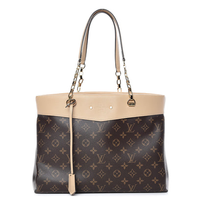 Louis Vuitton Monogram Pallas Shopper Dune 1 of 10