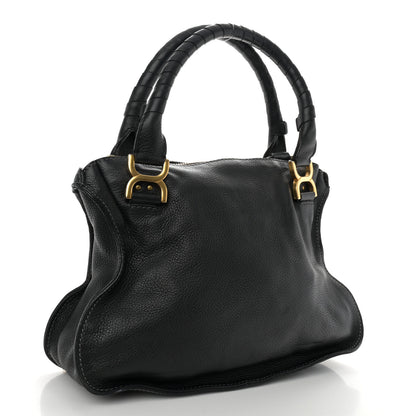 Chloe Calfskin Medium Marcie Satchel Black 3 of 13