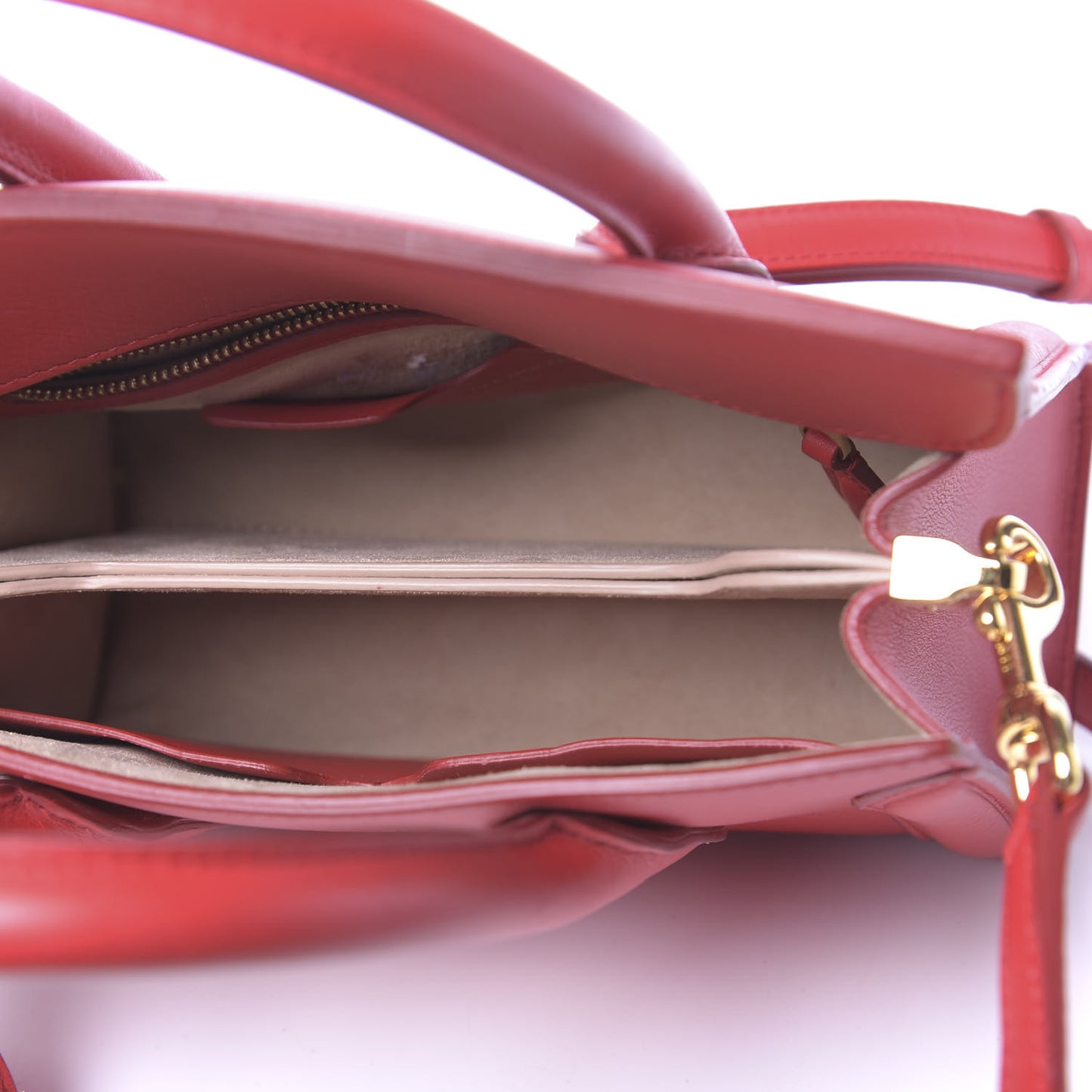 Calfskin Mini Heroine 21 Scarlet