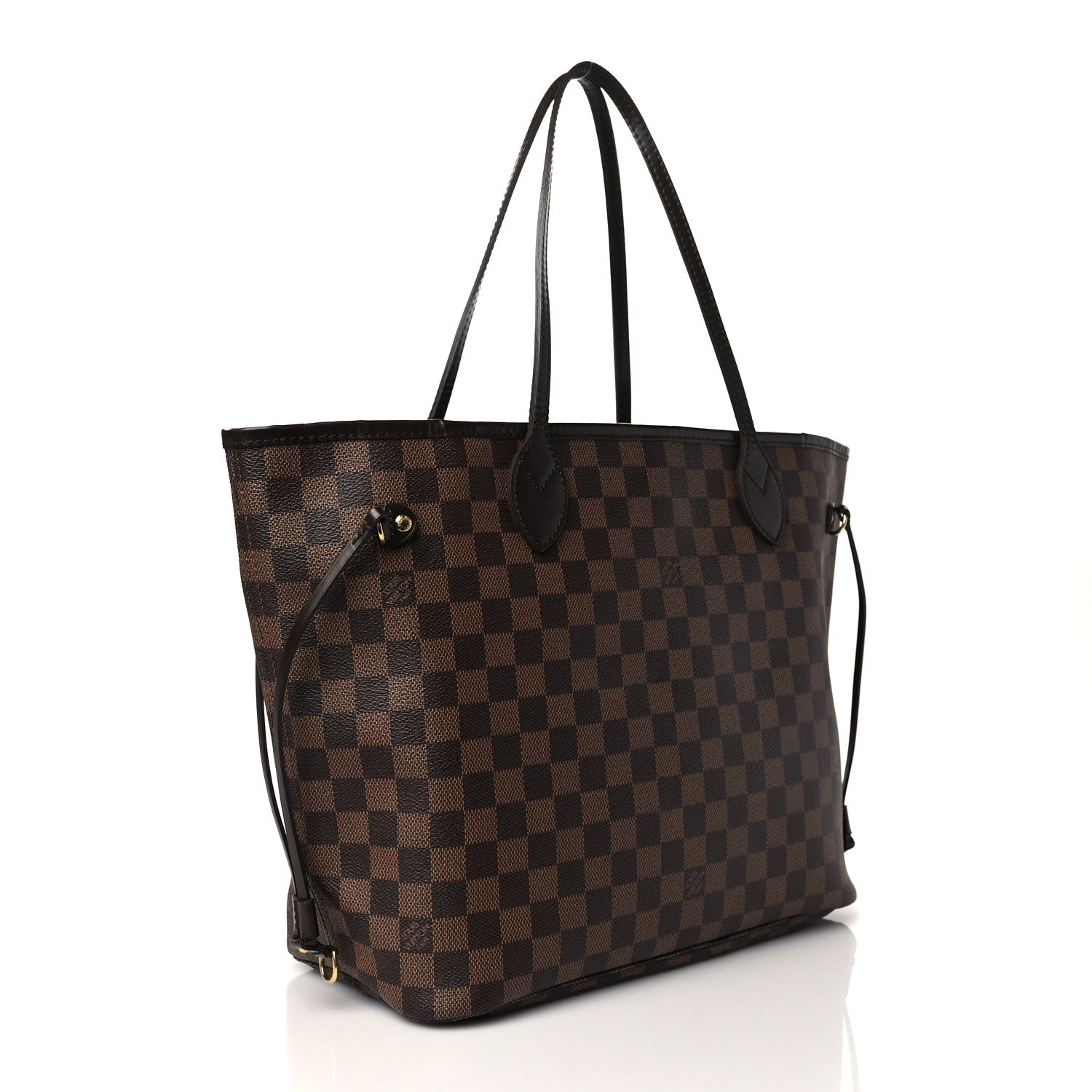 Louis Vuitton Damier Ebene Neverfull MM 3 of 9