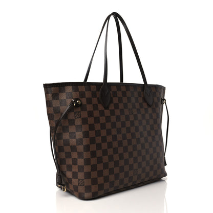 Louis Vuitton Damier Ebene Neverfull MM 3 of 9