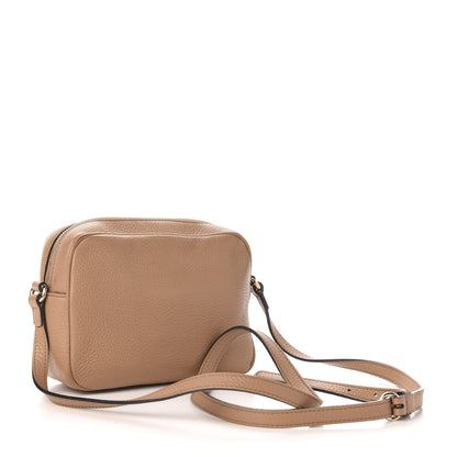 Gucci Pebbled Calfskin Small Soho Disco Bag Camelia 3 of 11