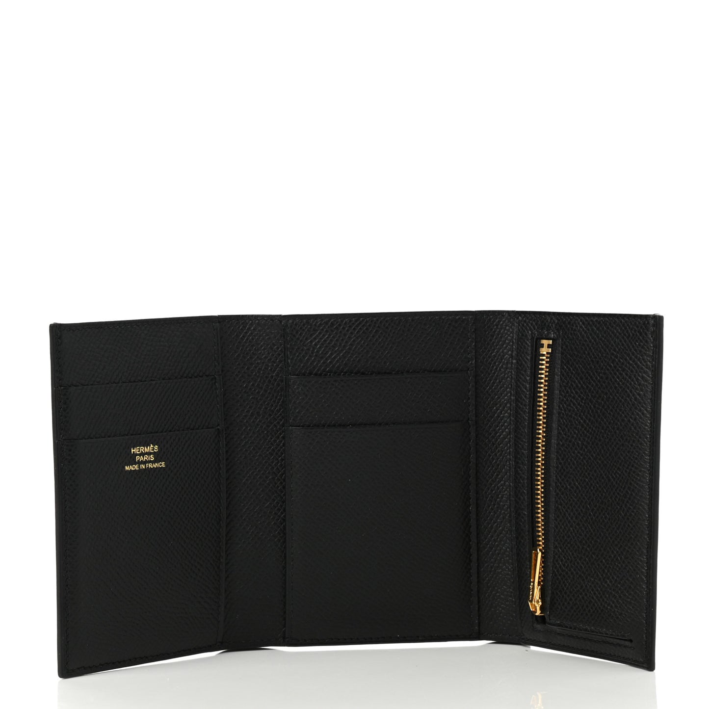 Epsom Tri-Fold Compact Bearn Wallet Black