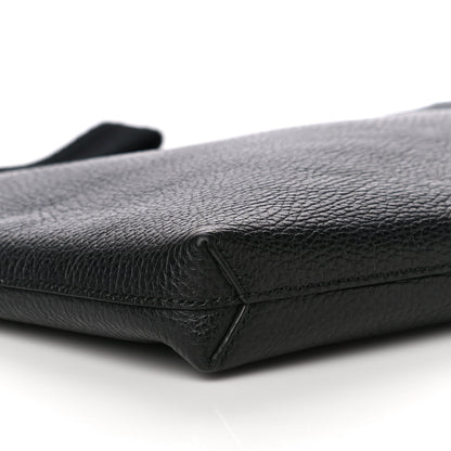 Gucci Pebbled Calfskin Clutch Black 9 of 14
