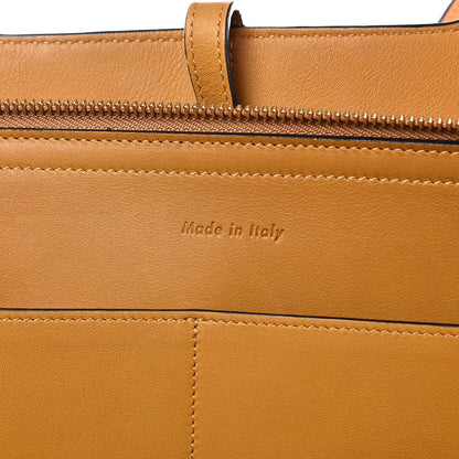 Celine Supple Natural Calfskin Medium Tri-Fold Bag Blonde 5 of 12