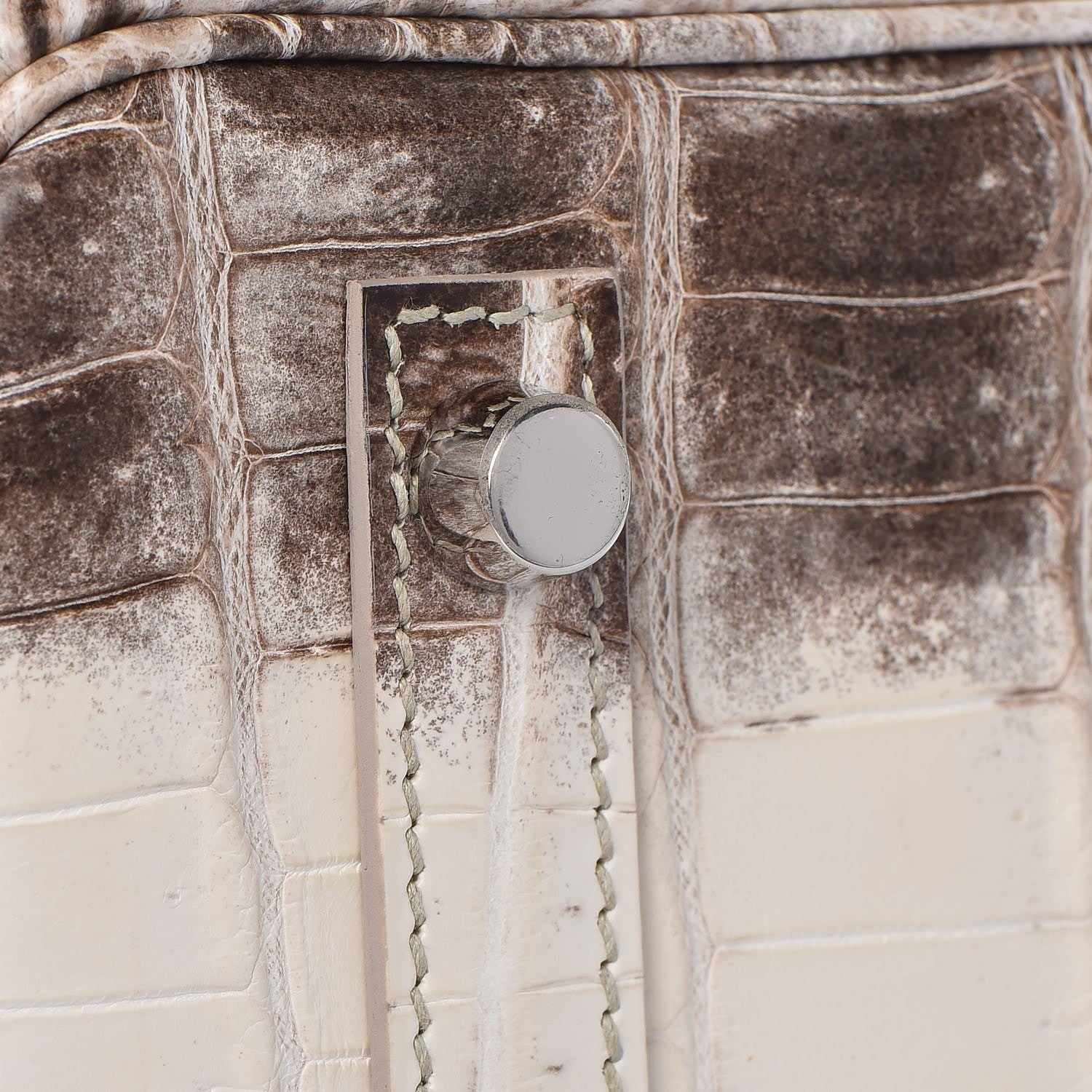 Hermes Matte Niloticus Crocodile Himalaya Birkin 30 Blanc 39 of 49