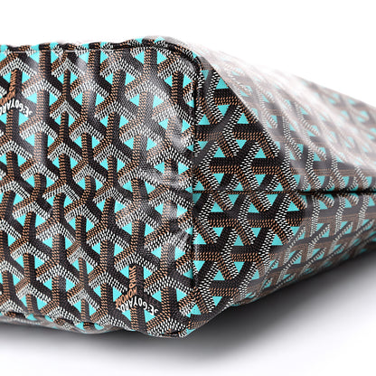 Goyard Goyardine Saint Louis Claire Voie PM Black Blue 10 of 10