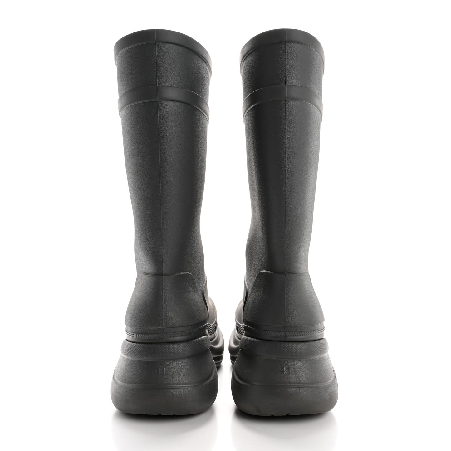 X CROCS Rubber Womens Rain Boots 41 Grafite