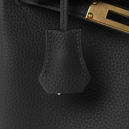 Hermes Togo Matte Alligator Kelly Retourne Touch 28 Black 37 of 39