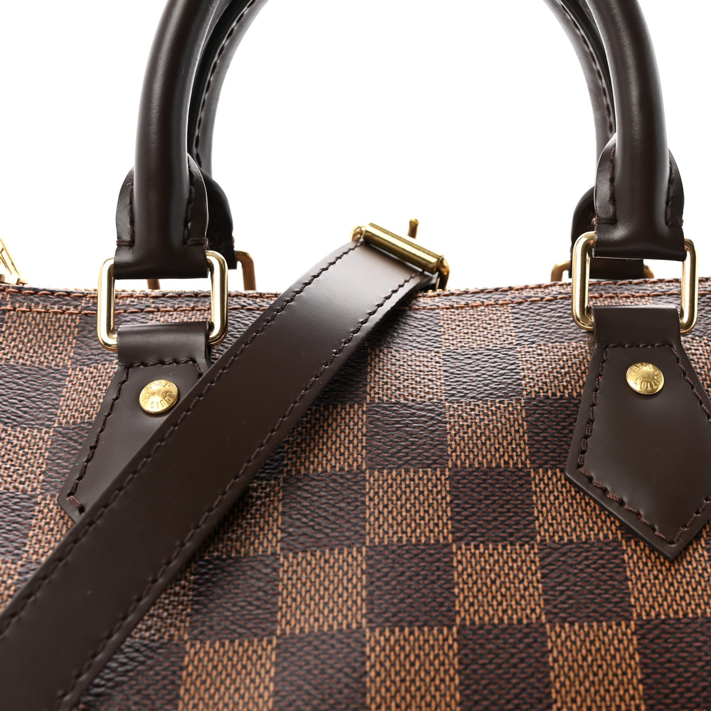 Damier Ebene Speedy Bandouliere 25