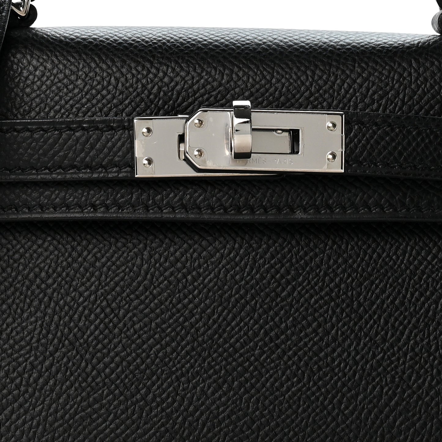 Epsom Mini Kelly Sellier 20 Black