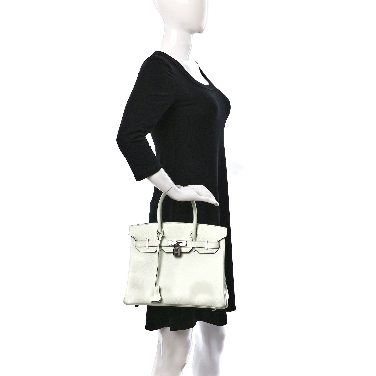 Hermes Epsom Birkin 30 Gris Neve 2 of 10