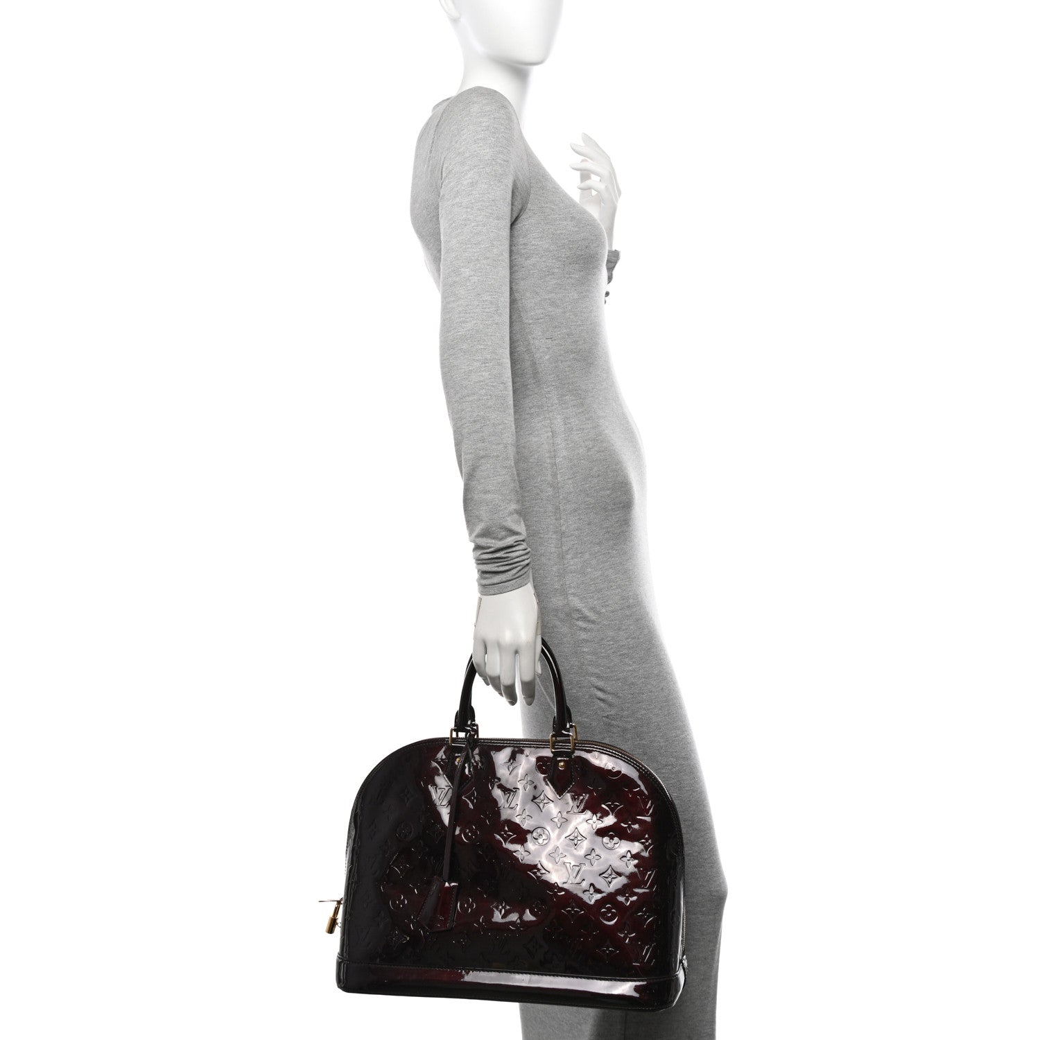 Louis Vuitton Vernis Alma GM Amarante 2 of 14
