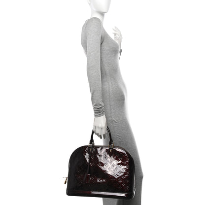 Louis Vuitton Vernis Alma GM Amarante 2 of 14