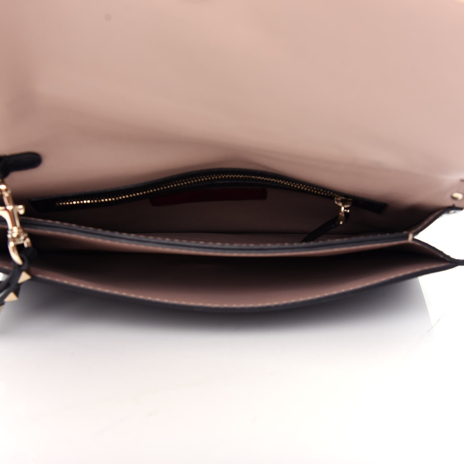 Valentino Garavani Nappa Rockstud Wristlet Clutch Black 5 of 8