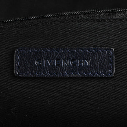 Givenchy Calfskin Large Bi-Color Antigona Duffel Black Navy 6 of 9