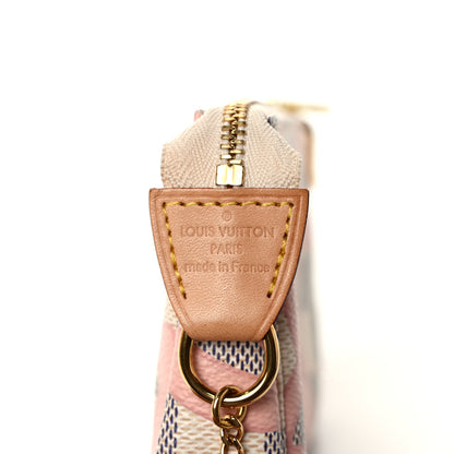 Louis Vuitton Damier Azur Tahitienne Mini Pochette Accessories 6 of 7