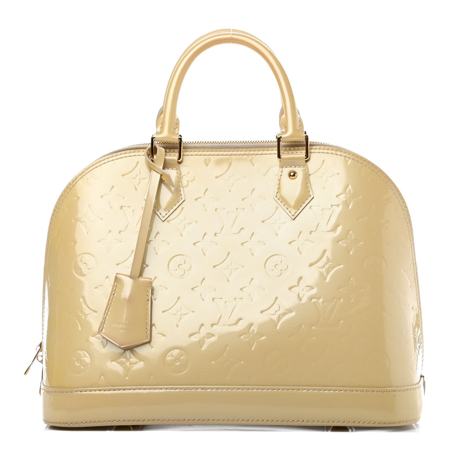 Louis Vuitton Vernis Alma PM Blanc Corail 1 of 4