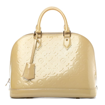 Louis Vuitton Vernis Alma PM Blanc Corail 1 of 4