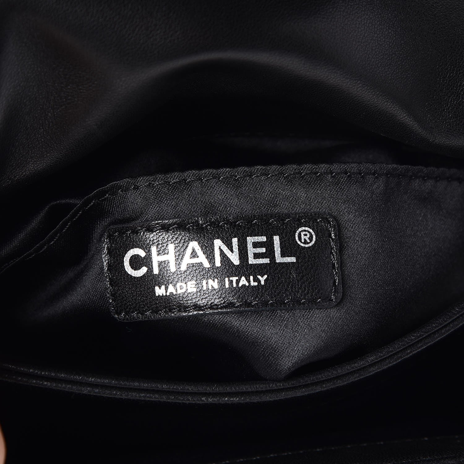 Chanel Lambskin Quilted Flap Black 7 of 9