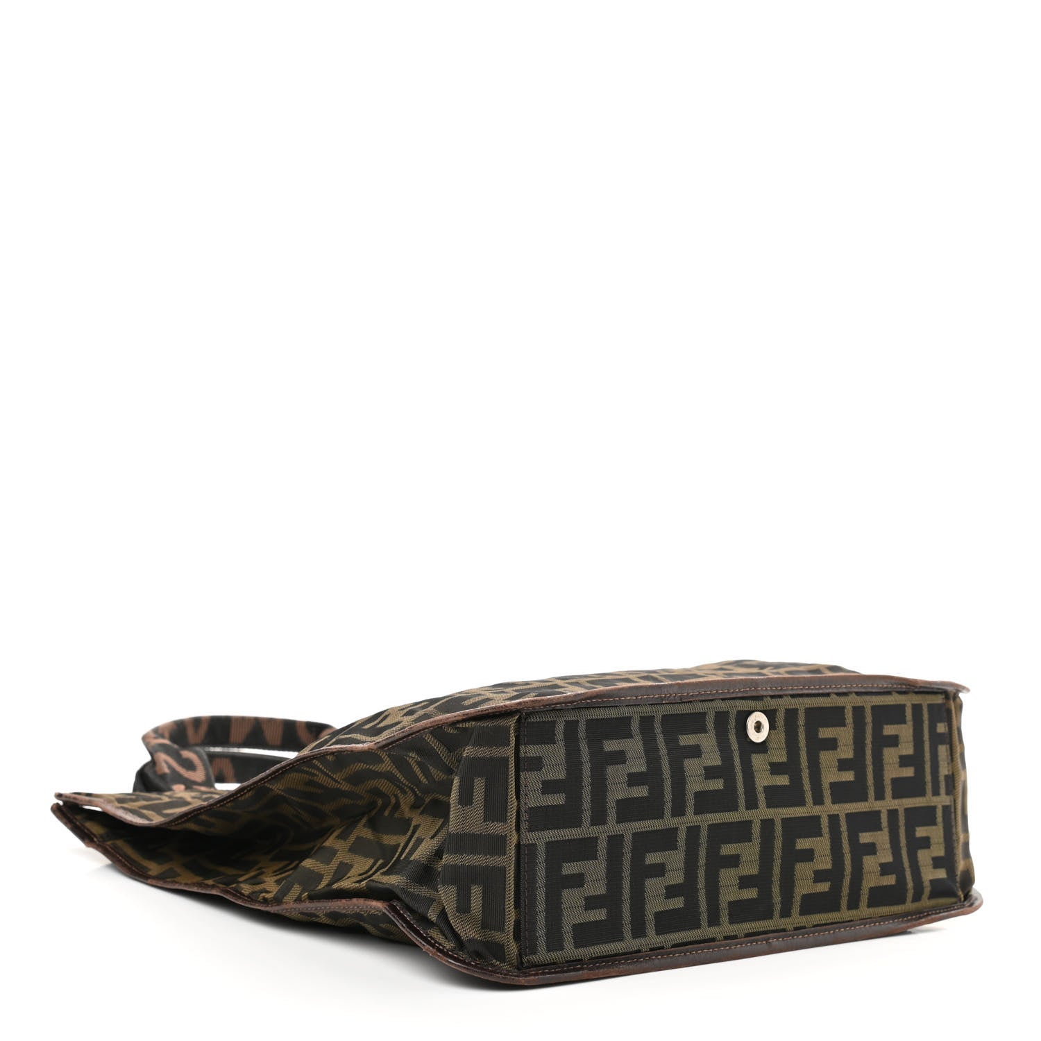 Fendi Zucca 1925 Vertical Tote Tobacco 4 of 15