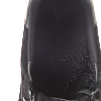 Louis Vuitton Suede Uniform Sneakers 9.5 Black 8 of 10