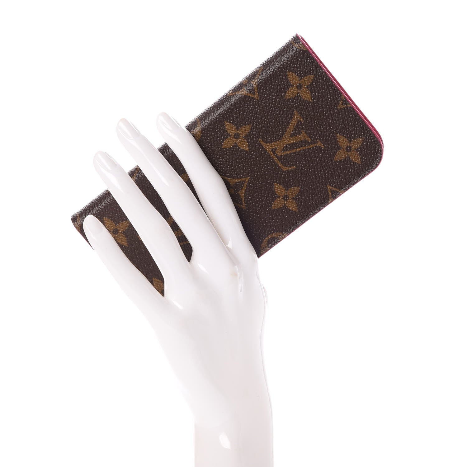 Louis Vuitton Monogram iPhone X Folio Case Rose Pop 2 of 7