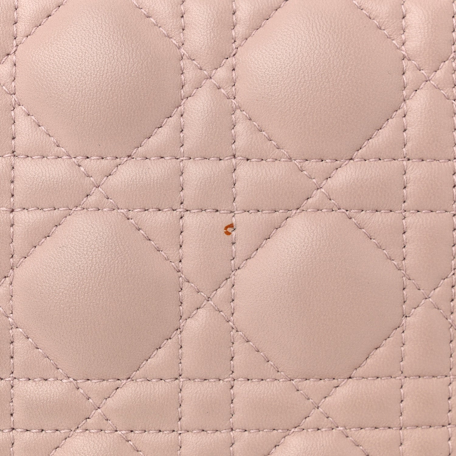 Christian Dior Lambskin Cannage Large Lady Dior Light Pink 12 of 12