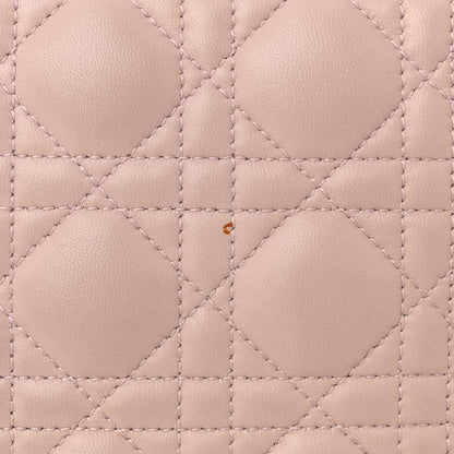 Christian Dior Lambskin Cannage Large Lady Dior Light Pink 12 of 12