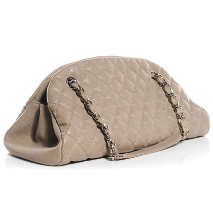 Chanel Caviar Quilted Medium Just Mademoiselle Beige 3 of 7