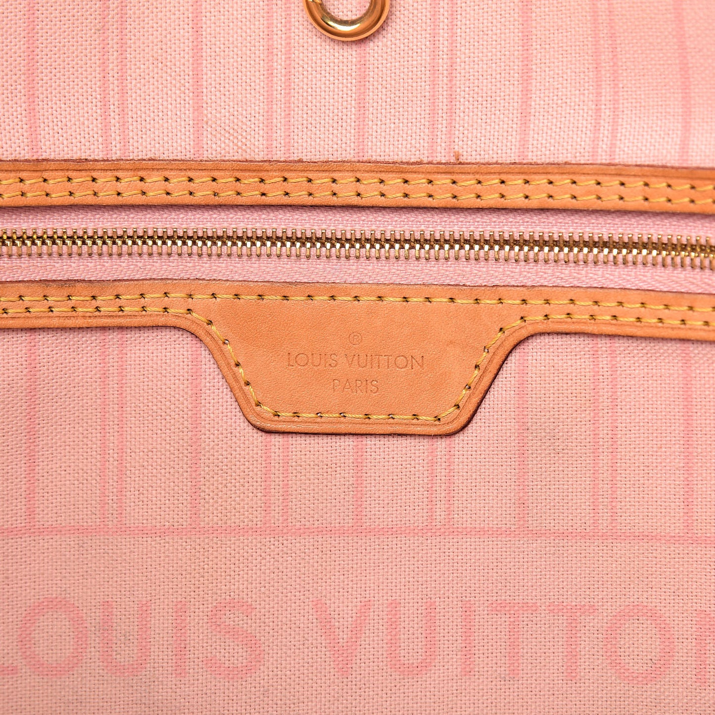 Damier Azur Neo Neverfull MM Rose Ballerine