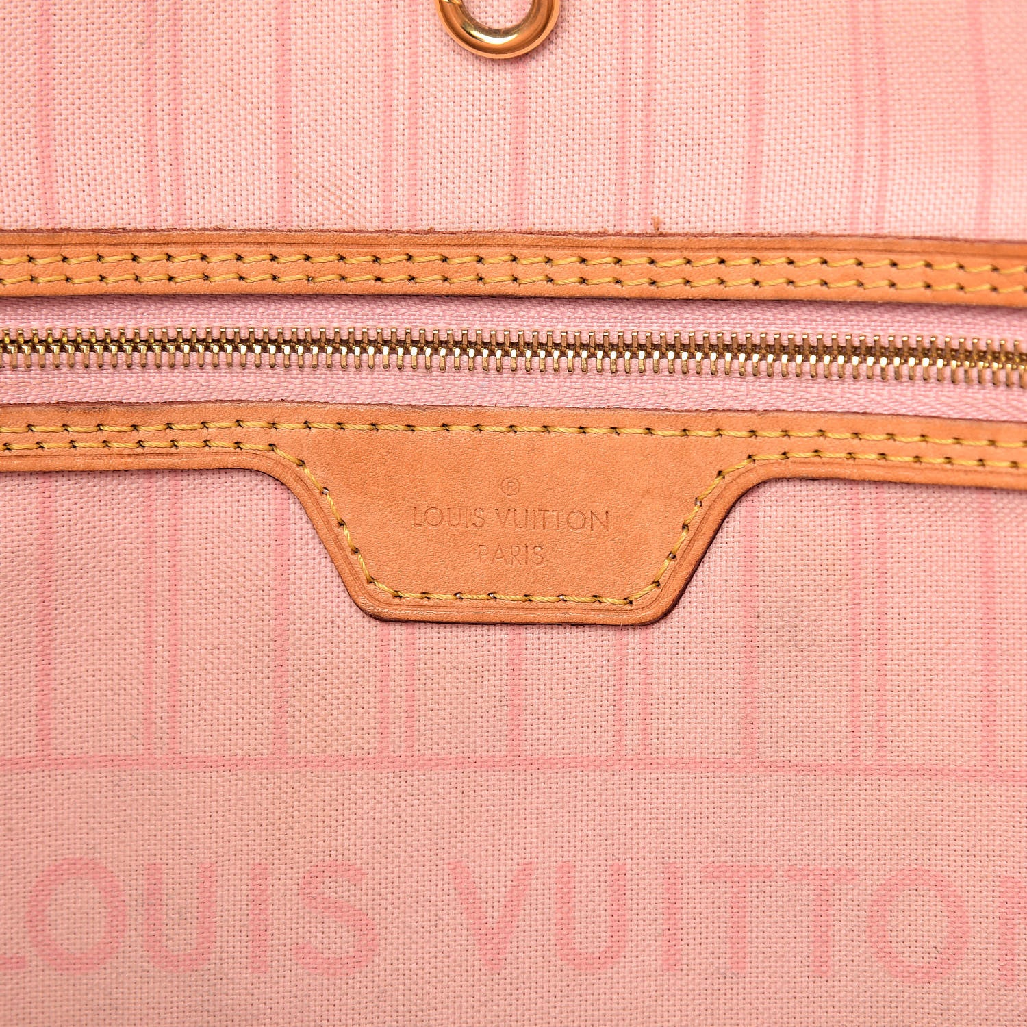 Louis Vuitton Damier Azur Neo Neverfull MM Rose Ballerine 7 of 22