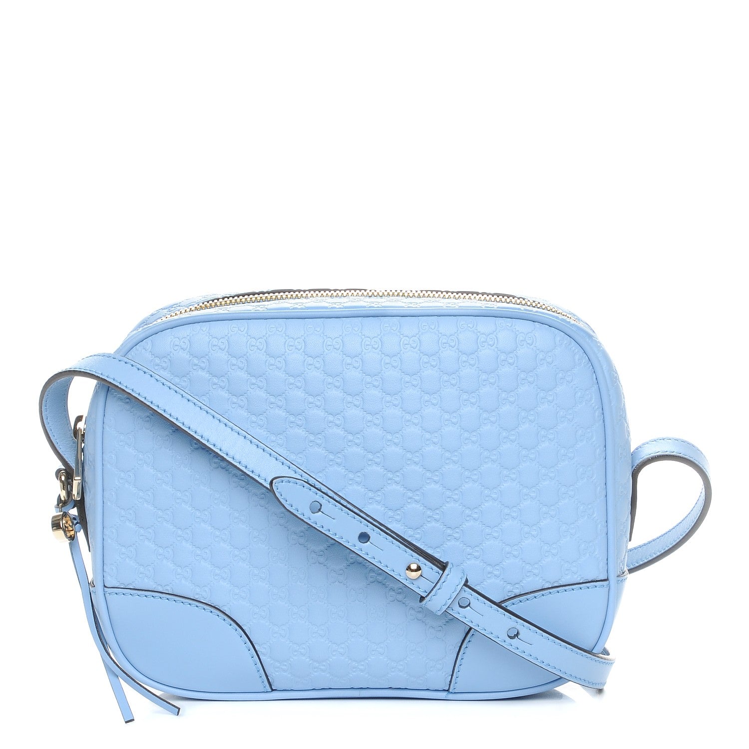Gucci Microguccissima Mini Bree Messenger Bag Mineral Blue 1 of 7