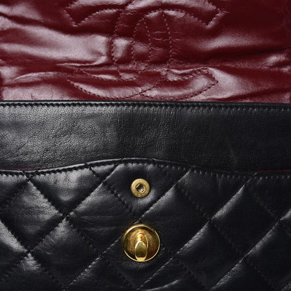 Chanel Lambskin Quilted Small Double Flap Black 9 of 14
