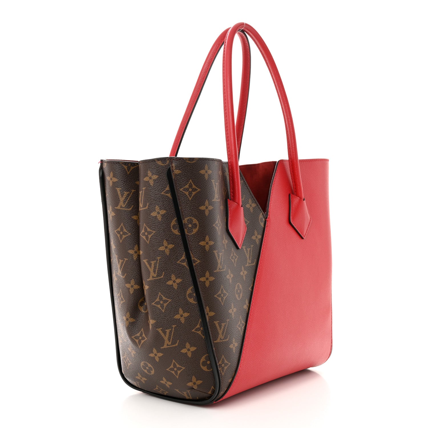Louis Vuitton Calfskin Monogram Kimono Tote Cherry 3 of 16