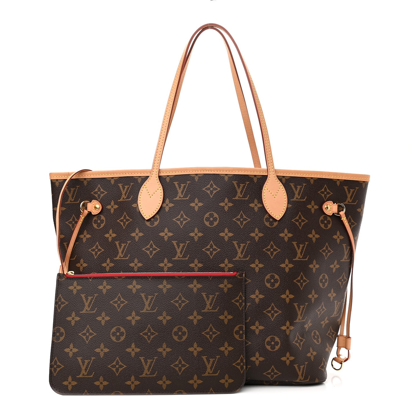 Monogram Neo Neverfull MM Cherry