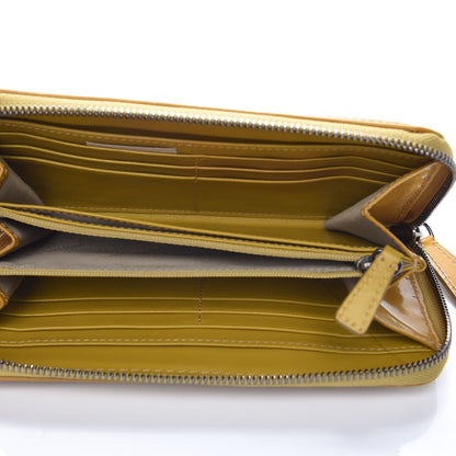 Burberry Nova Pop Degrade Large Zip Around Wallet Yellow 5 of 8
