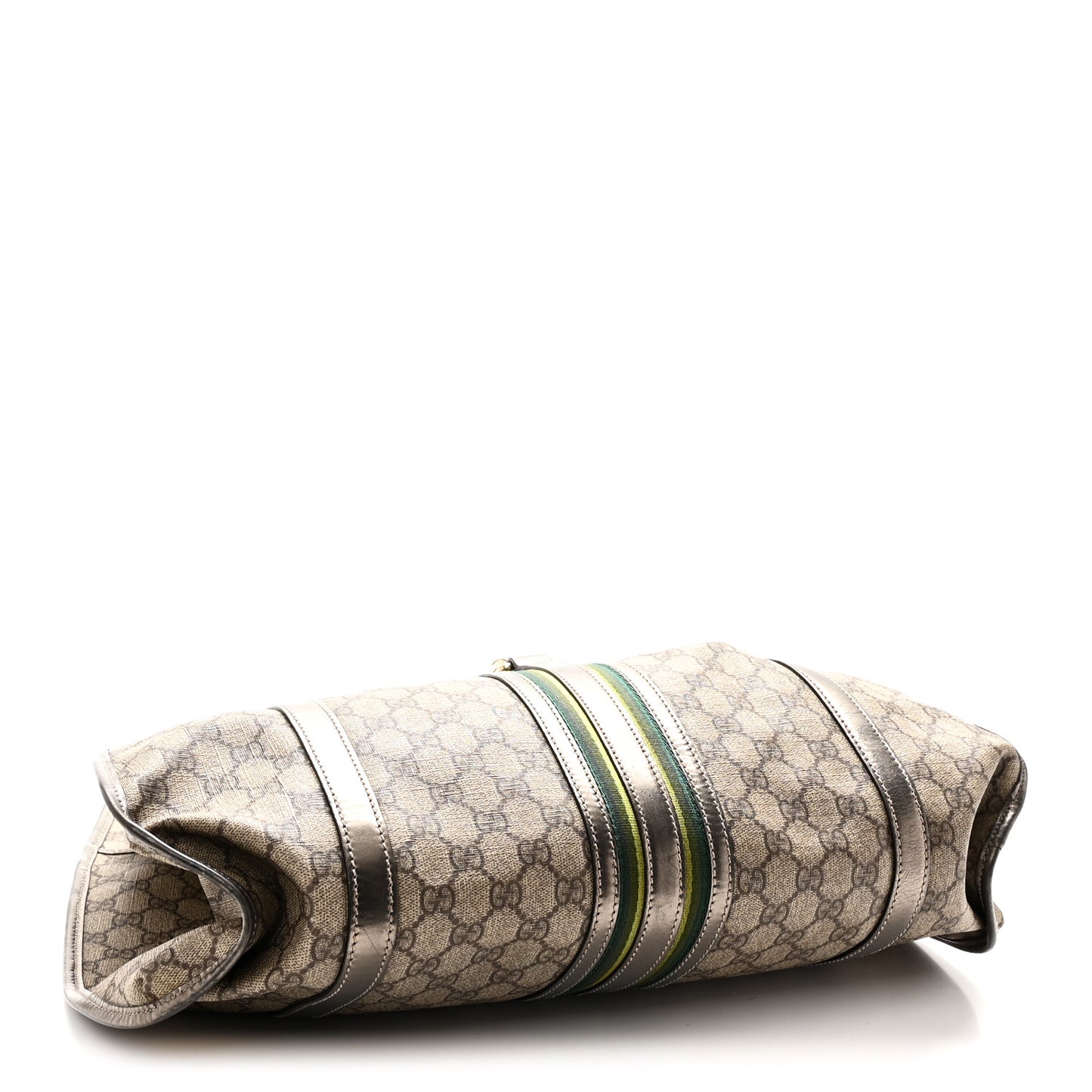 GG Plus Monogram Web Large Joy Shoulder Bag Metallic