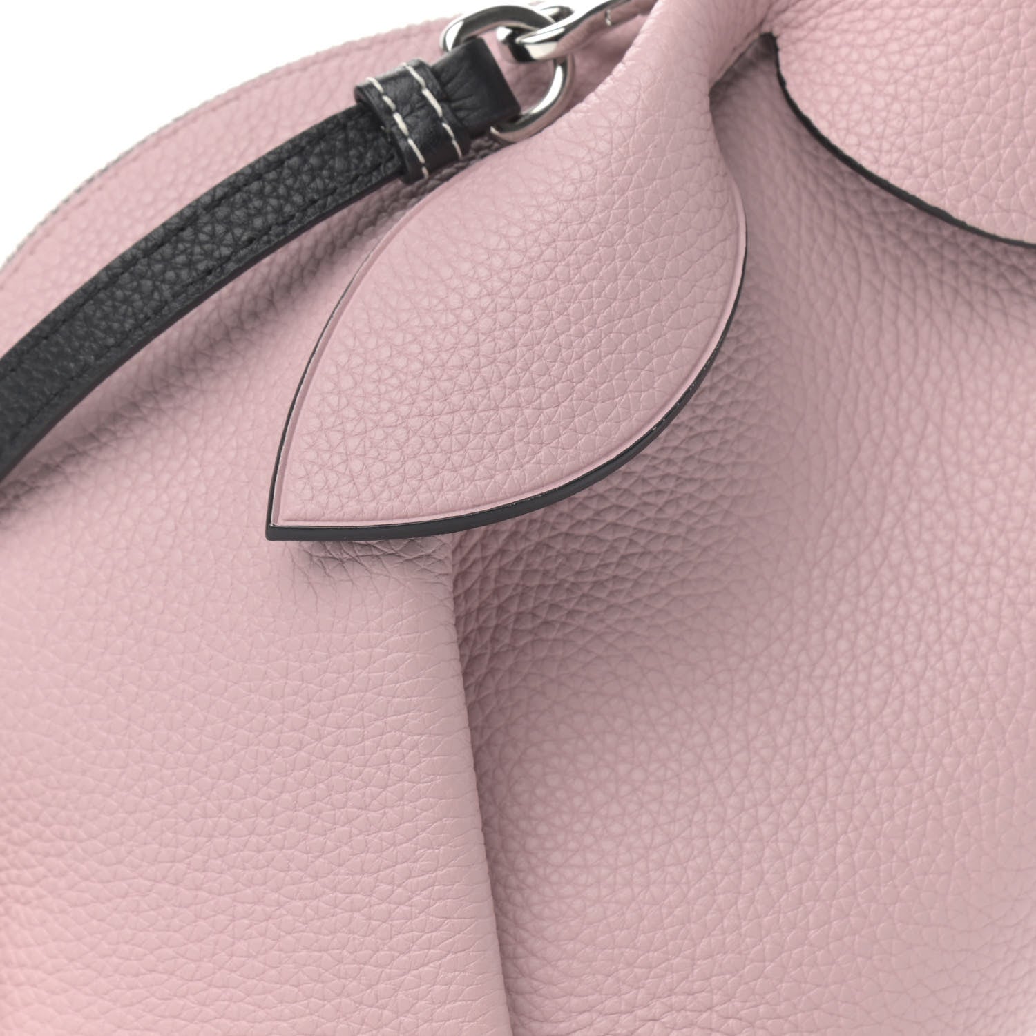 Loewe Calfskin Shearling Mini Bunny Crossbody Bag Pink 8 of 11