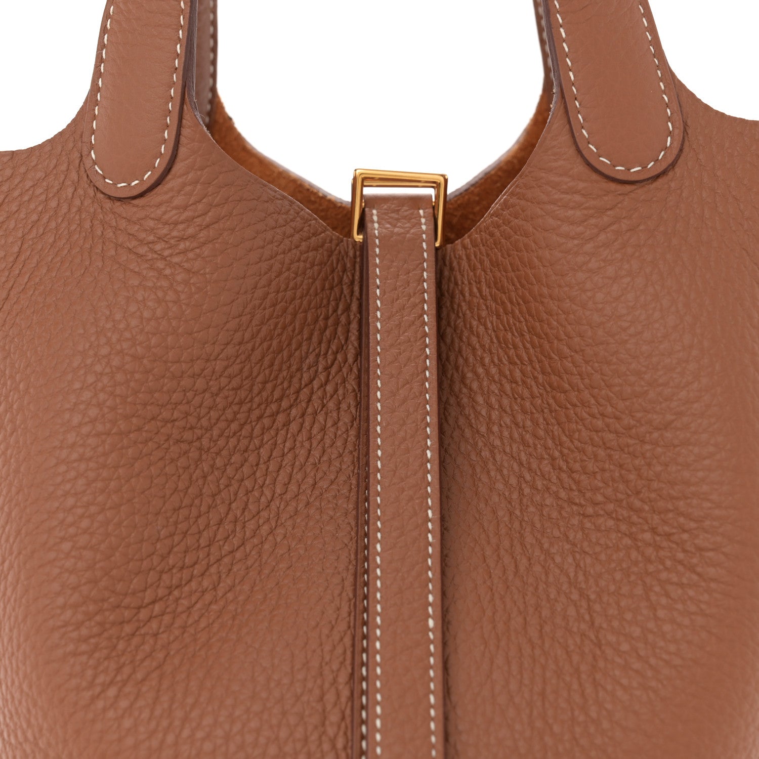 Hermes Taurillon Clemence Picotin Lock 18 PM Gold 8 of 11