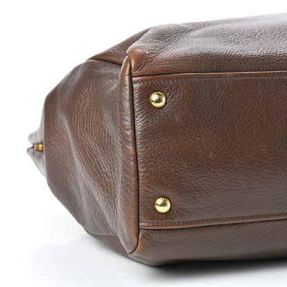 Prada Cervo Shopping Tote Bruciato 9 of 14