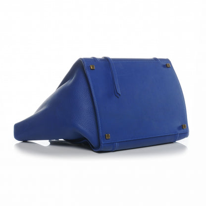 Celine Smooth Calfskin Medium Phantom Luggage Royal Blue 5 of 9