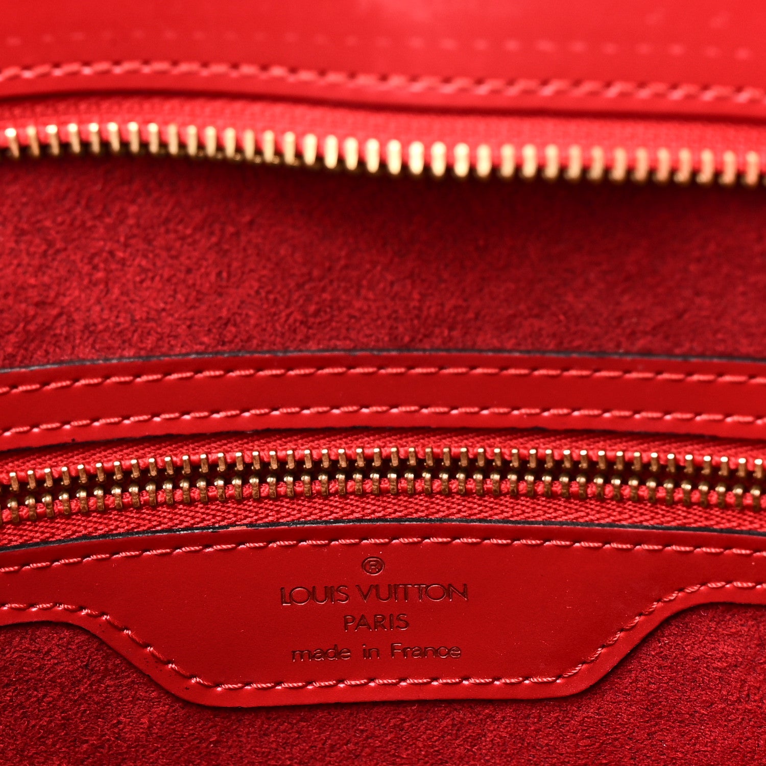 Louis Vuitton Epi Saint Jacques GM Castillan Red 6 of 9