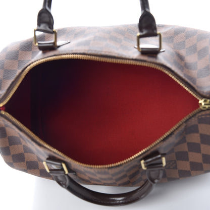 Louis Vuitton Damier Ebene Speedy 30 5 of 9