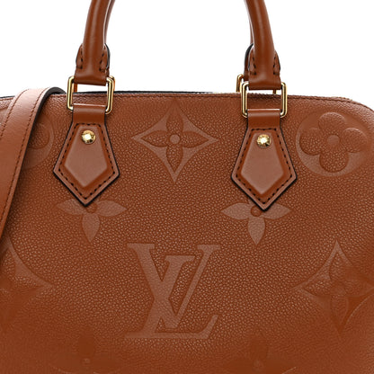 Louis Vuitton Empreinte Monogram Giant Speedy Bandouliere 25 Cognac 7 of 9