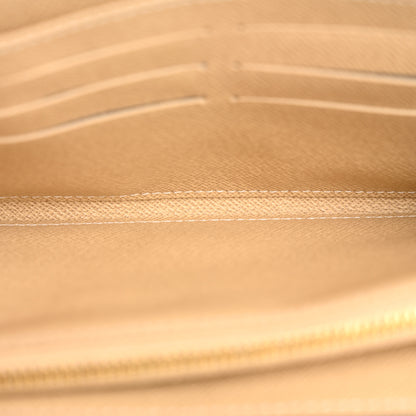 Louis Vuitton Monogram Dentelle Sarah Wallet Gold 5 of 9