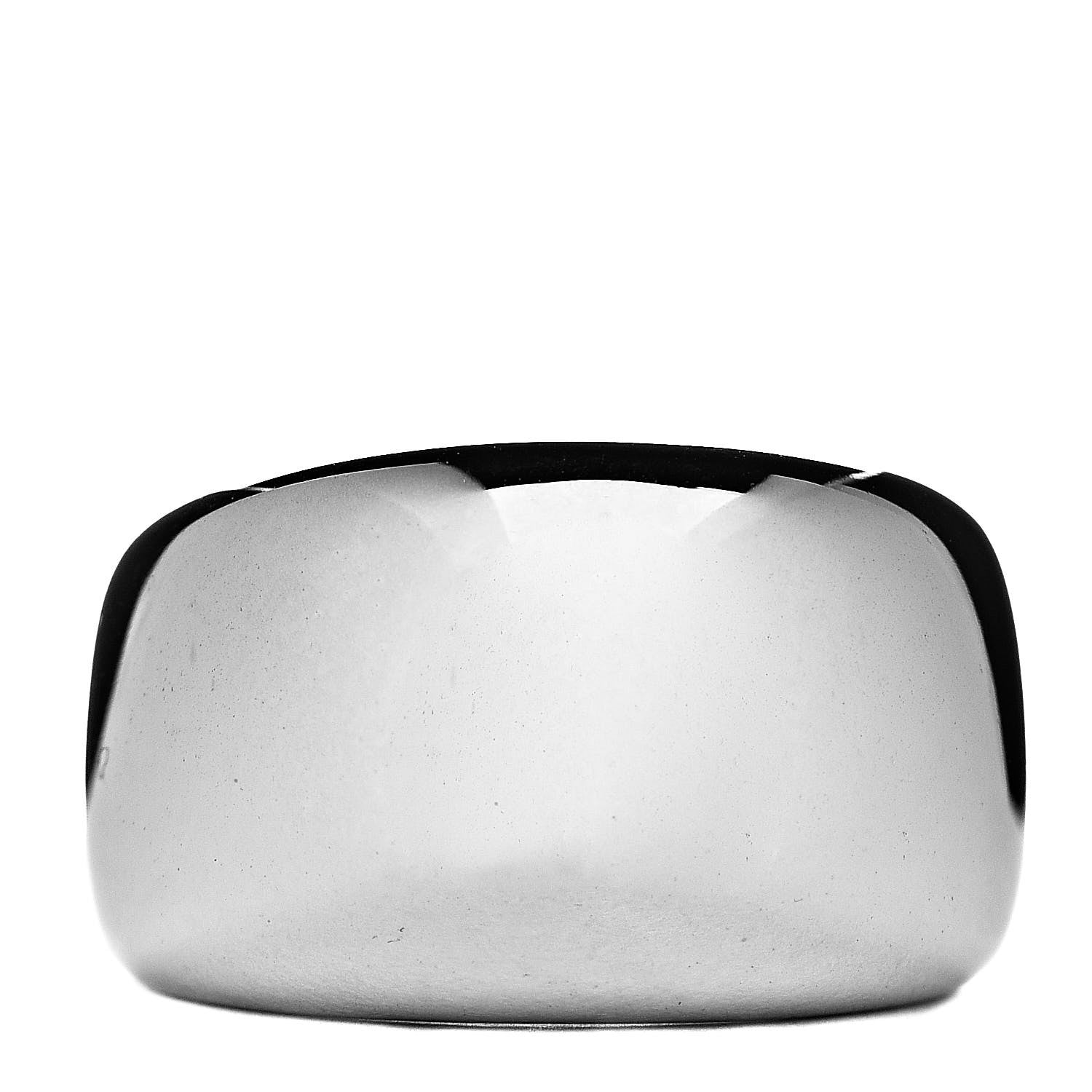 Cartier 18K White Gold Nouvelle Vague Dome Ring 51 5.75 1 of 4