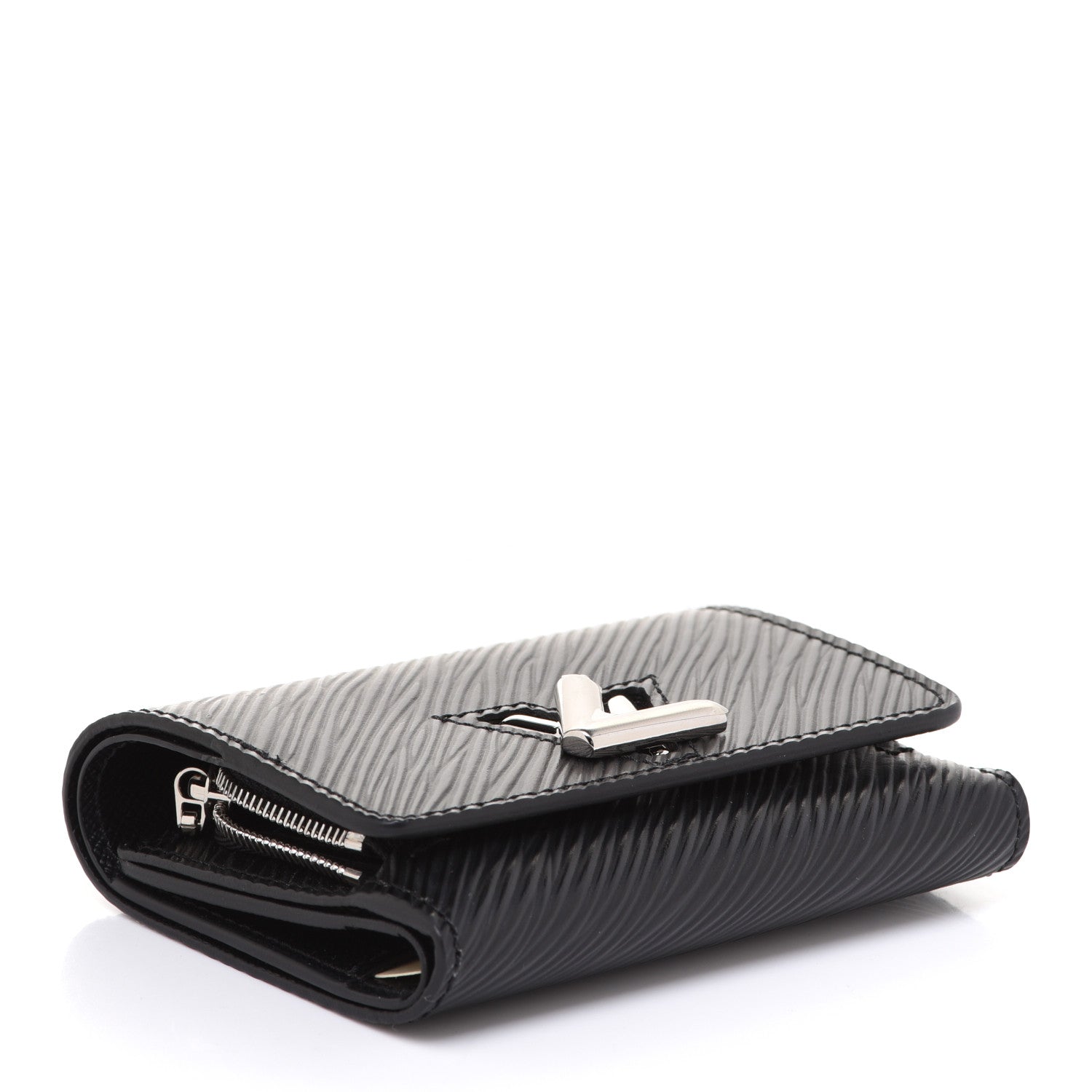Louis Vuitton Epi Twist XS Wallet Black 4 of 7